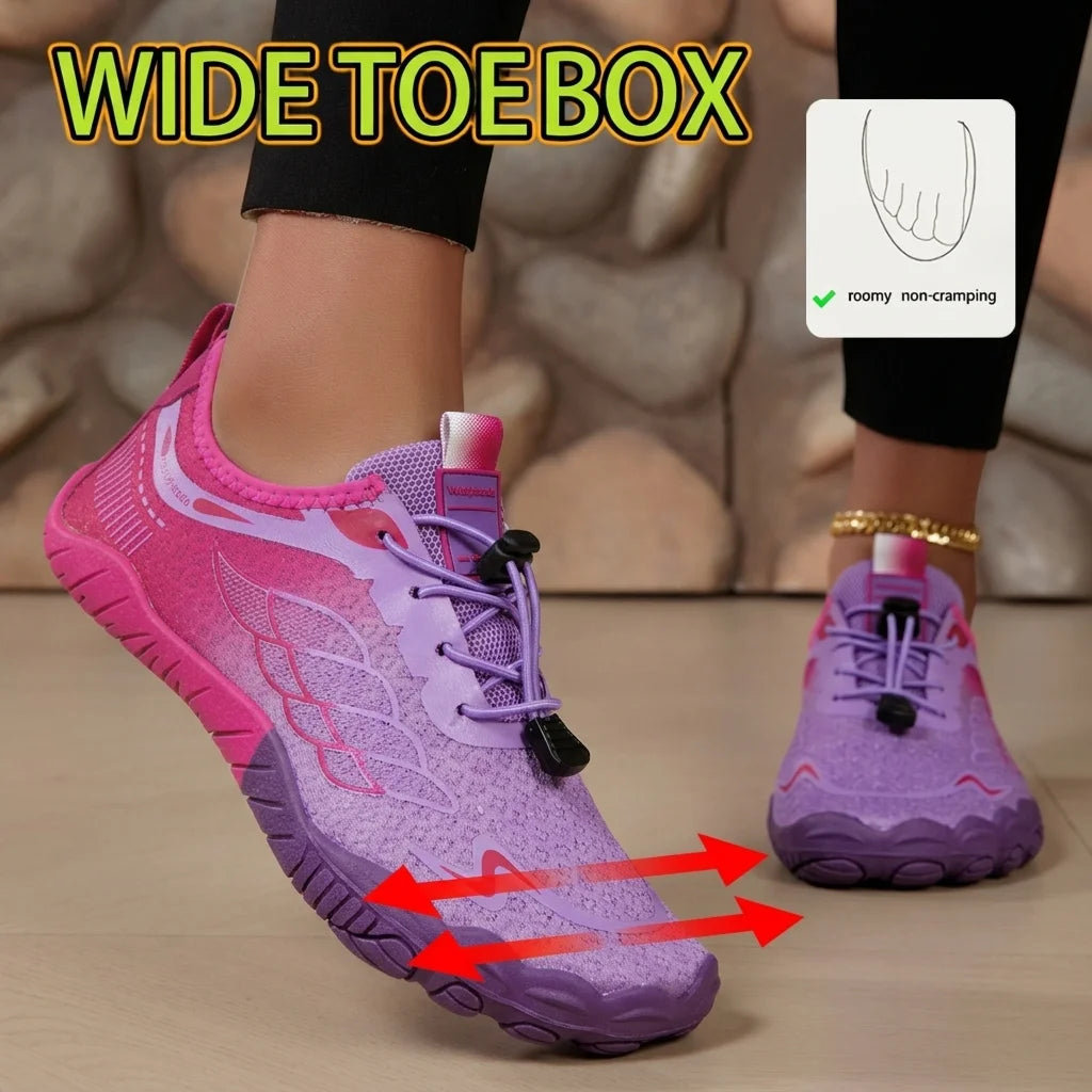 Quick Dry Barefoot Water Shoes With Breathable Mesh