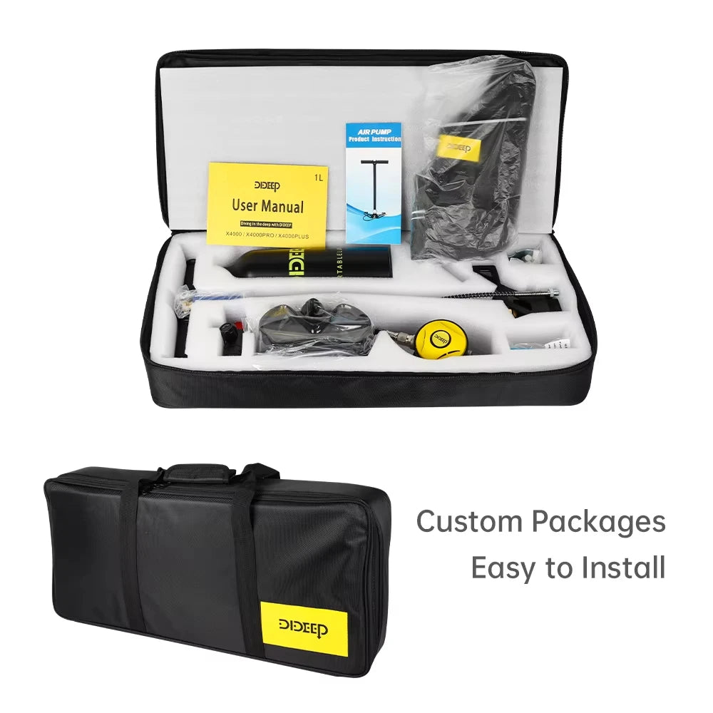 DidEEP Portable Scuba Diving Tank Set For Outdoor Underwater Adventures