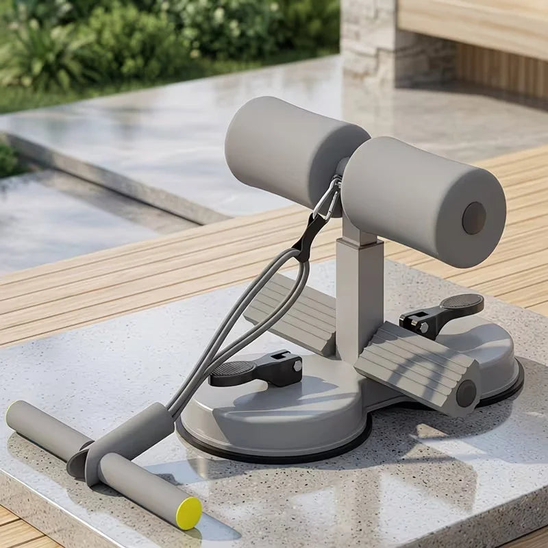 Multifunctional Sit Up Trainer With Ab Roller And Resistance Bands