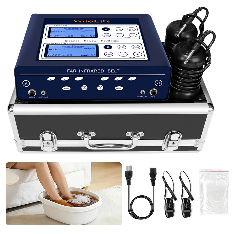 Professional Ionic Foot Detox Bath For Deep Cleansing And Relaxation