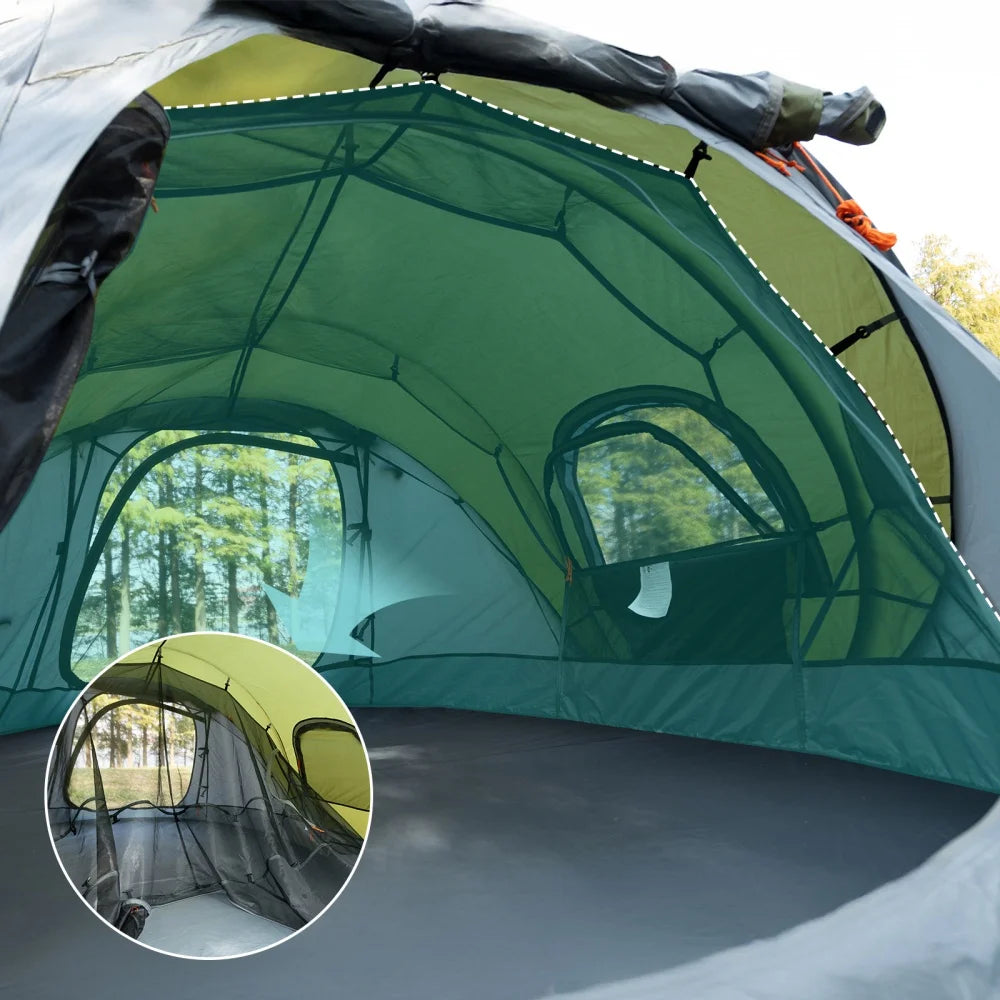 Night Cat Instant Waterproof Pop Up Outdoor Camping Tent