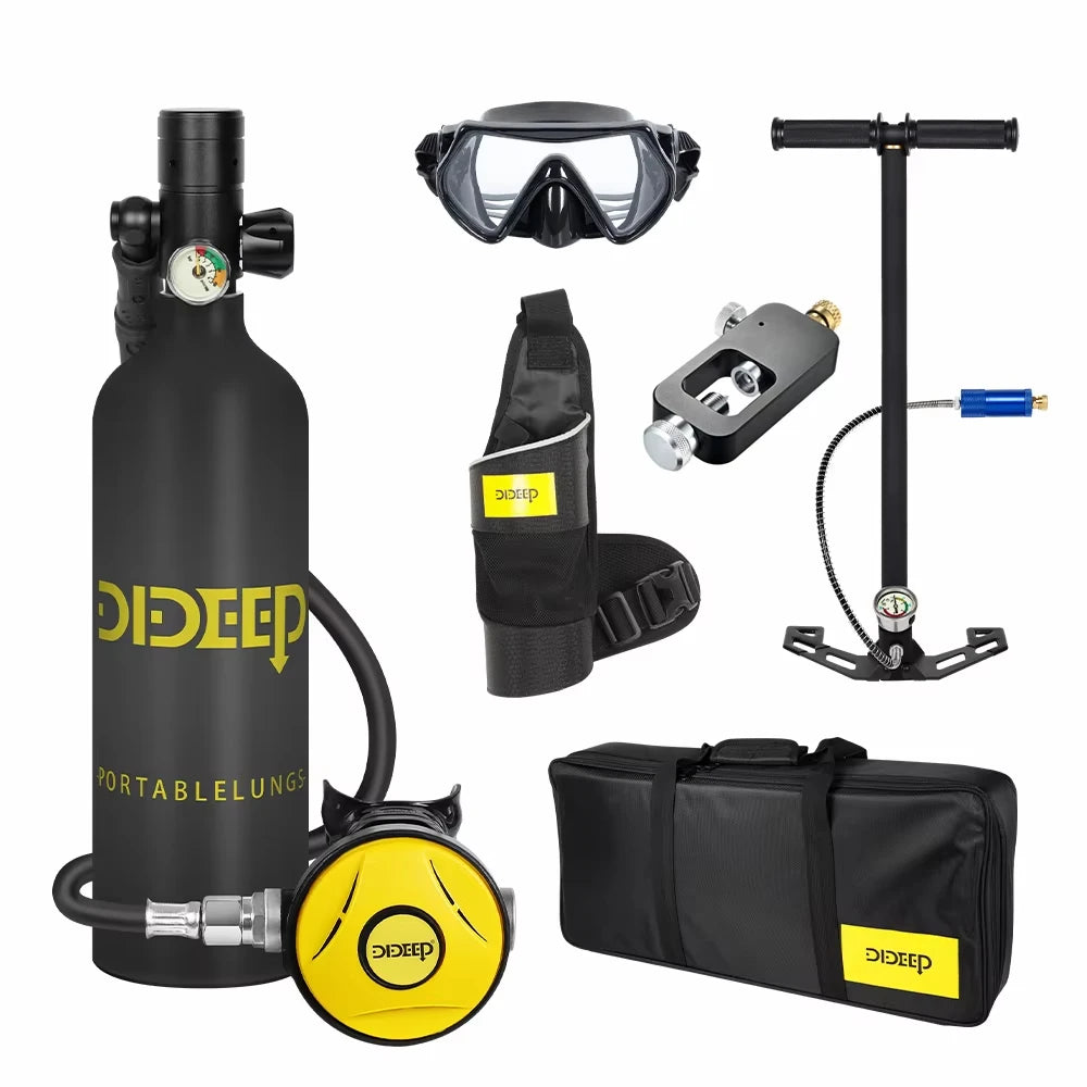 DidEEP Portable Scuba Diving Tank Set For Outdoor Underwater Adventures