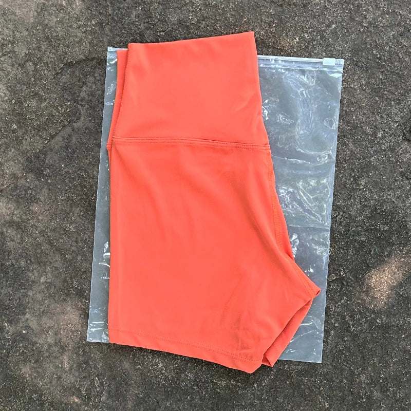 Women High Waist Seamless Biker Shorts Slim Fit Yoga Activewear