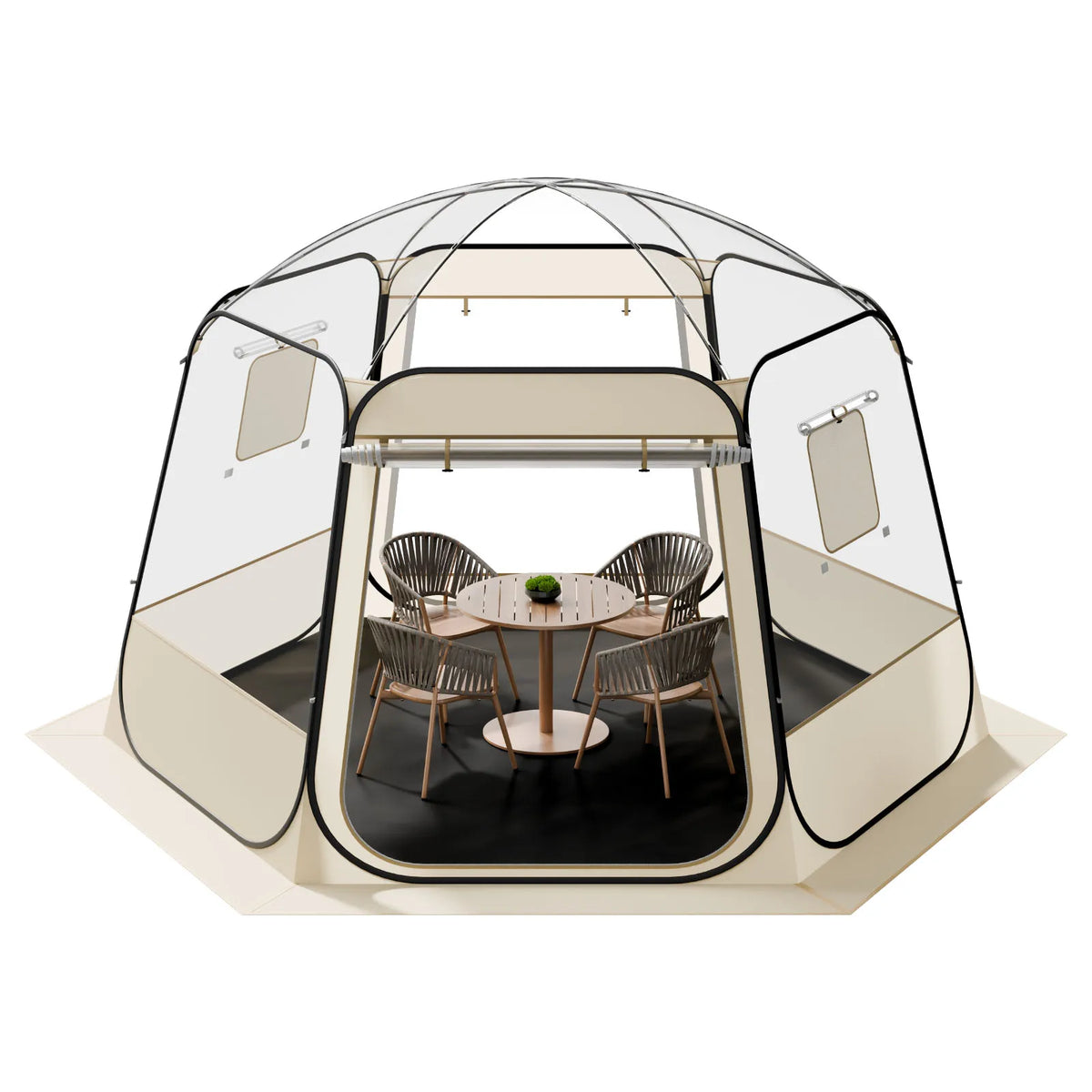 SucceBuy Waterproof Clear Bubble Tent For Outdoor Camping Shelter