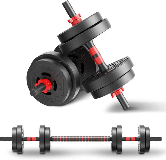Adjustable Dumbbell And Barbell Set For Home Fitness Strength Training