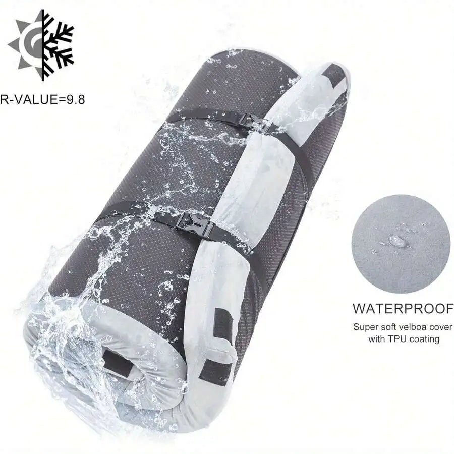 Waterproof Memory Foam Camping Sleeping Pad With Travel Bag