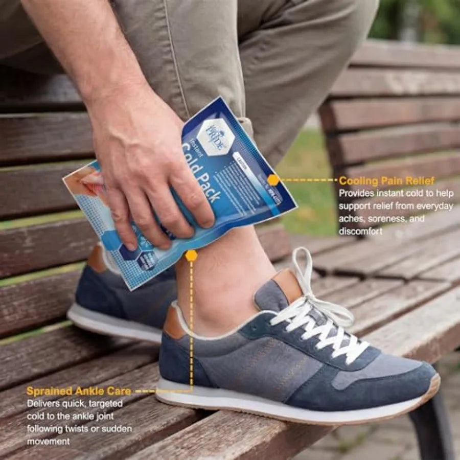 Instant Cold Therapy First Aid Wrap For Pain Relief