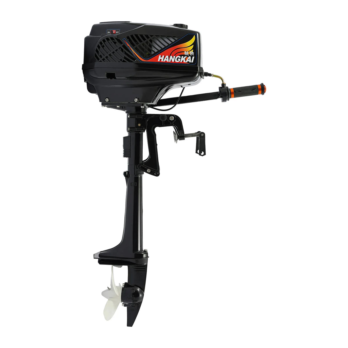 Portable Marine Outboard Motor With CDI Ignition For Fishing Boats
