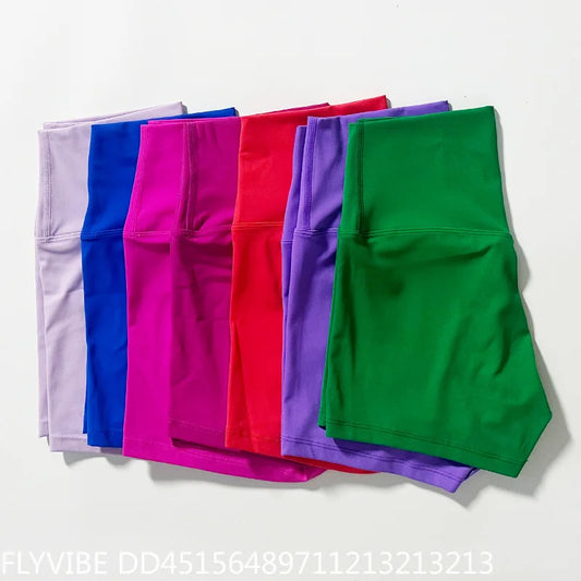 Women High Waist Seamless Biker Shorts Slim Fit Yoga Activewear
