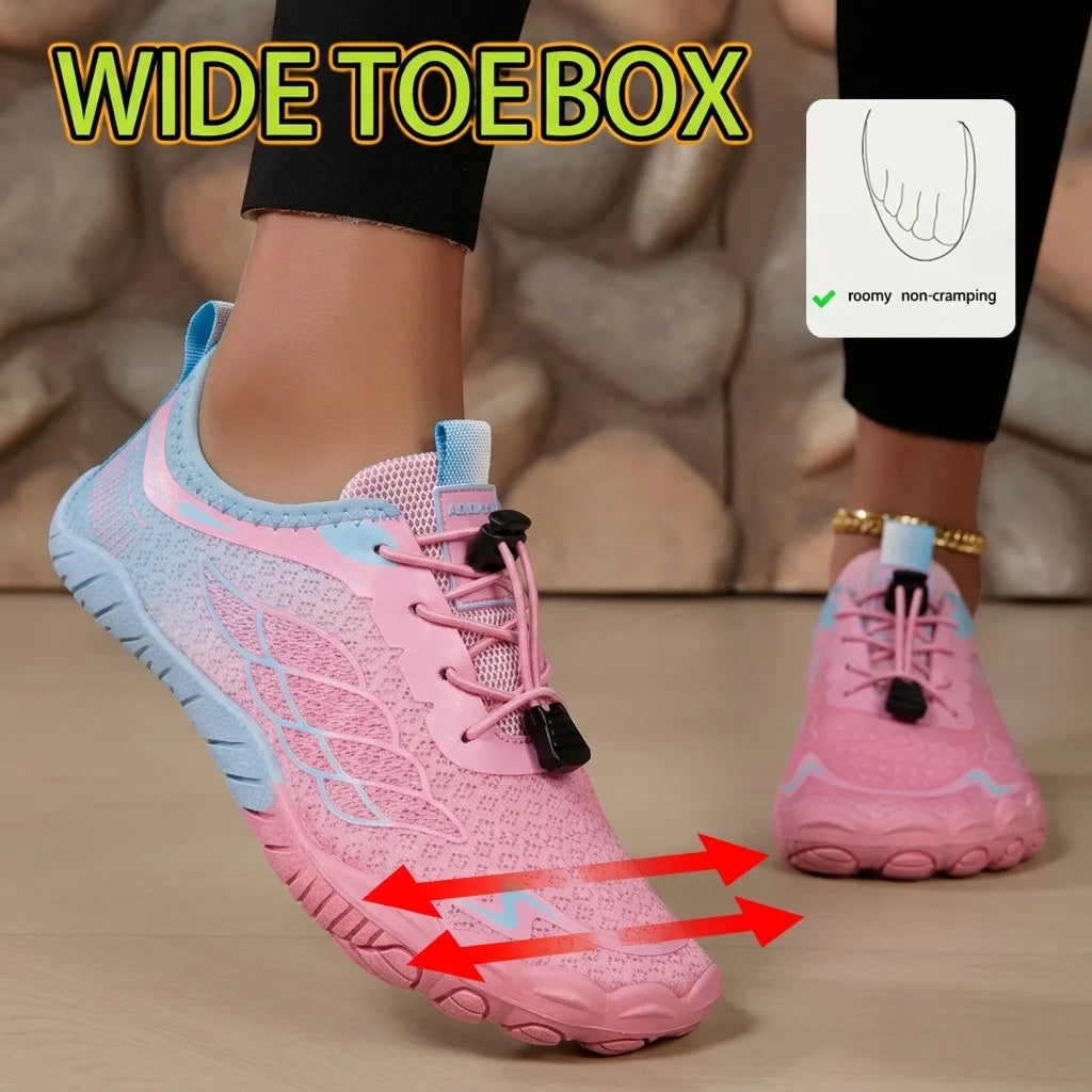 Quick Dry Barefoot Water Shoes With Breathable Mesh