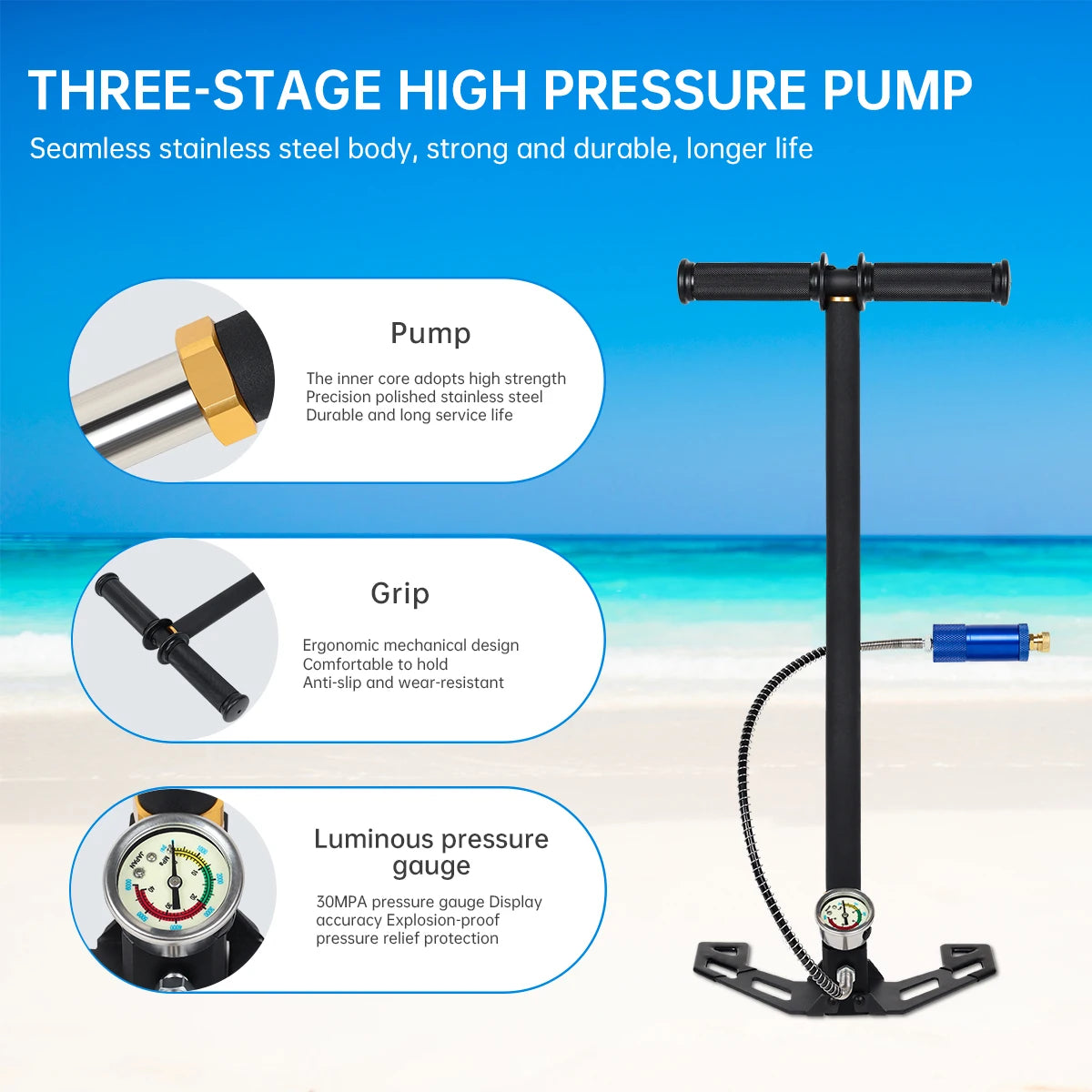 DidEEP Portable Scuba Diving Tank Set For Outdoor Underwater Adventures