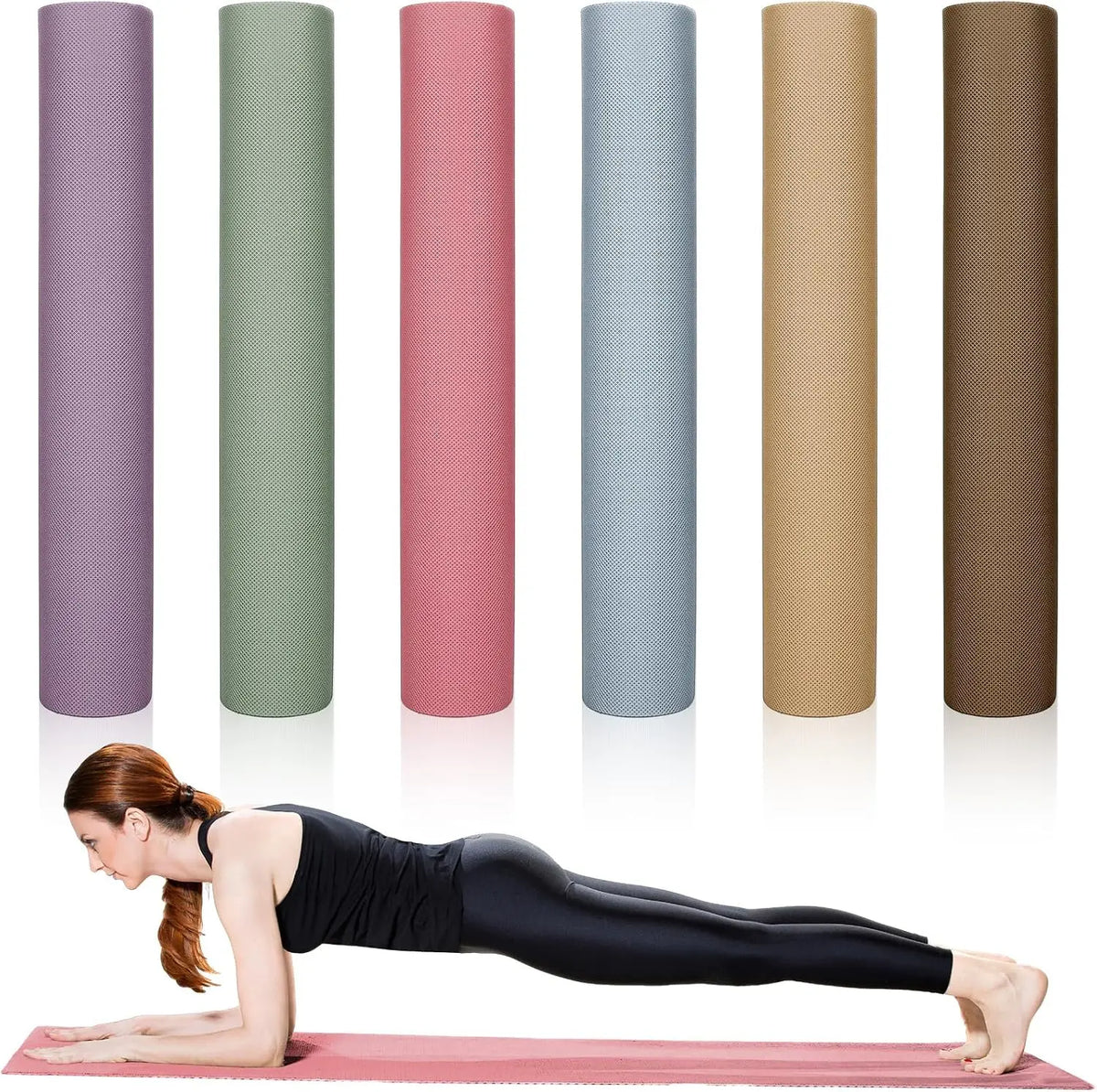 Non Slip Exercise Yoga Mats For Home Fitness And Workout