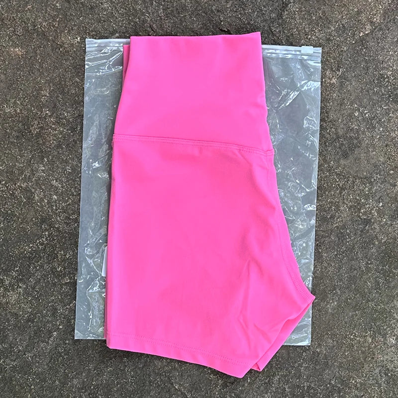 Women High Waist Seamless Biker Shorts Slim Fit Yoga Activewear