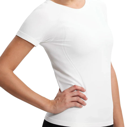 The Gym People Womens Seamless Workout Tee Shirt Short Sleeve