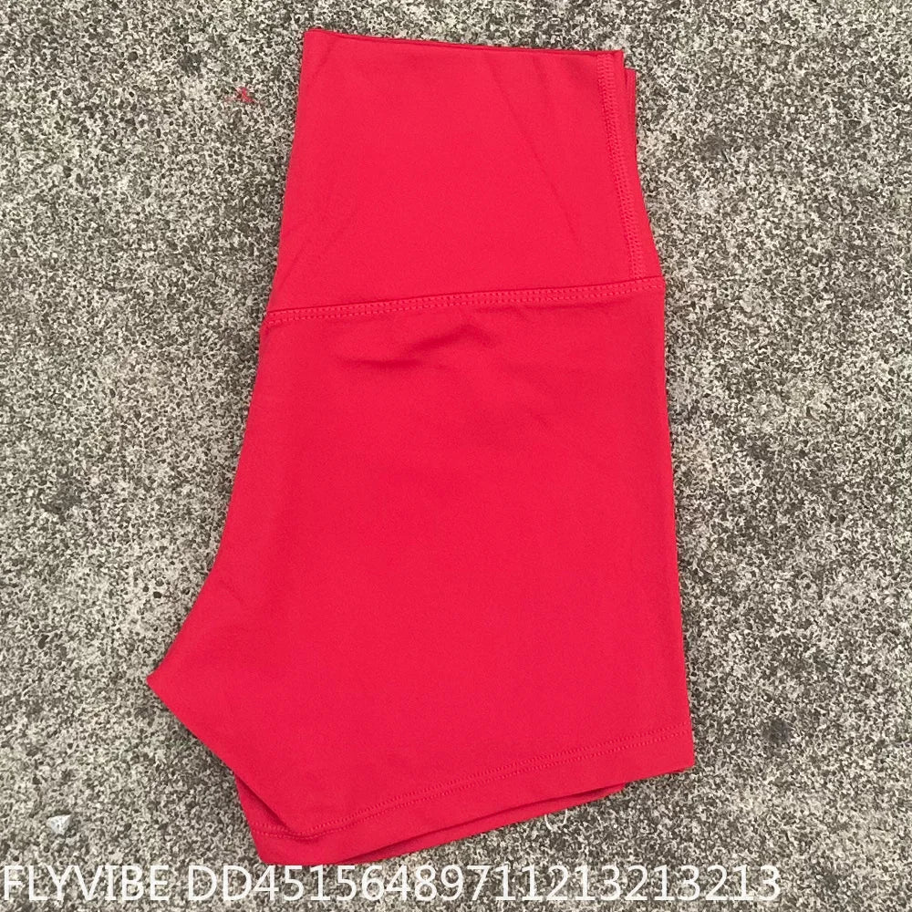 Women High Waist Seamless Biker Shorts Slim Fit Yoga Activewear