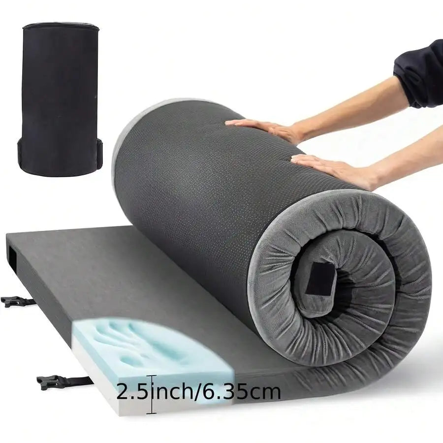 Waterproof Memory Foam Camping Sleeping Pad With Travel Bag