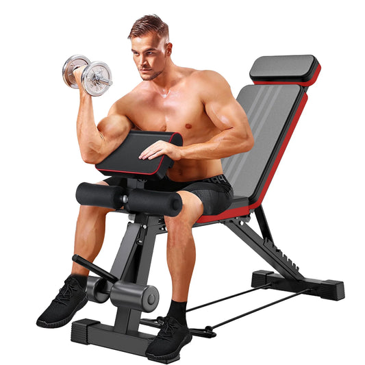 Adjustable Foldable Weight Bench For Full Body Strength Training