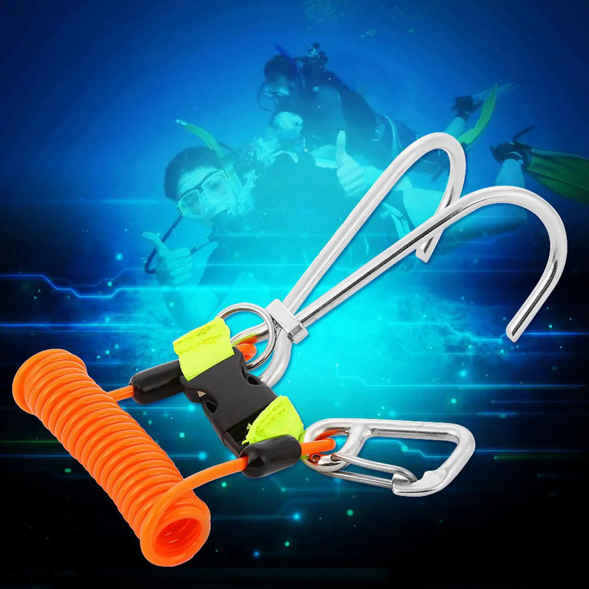 Premium 316 Stainless Steel Reef Hook For Dive Safety