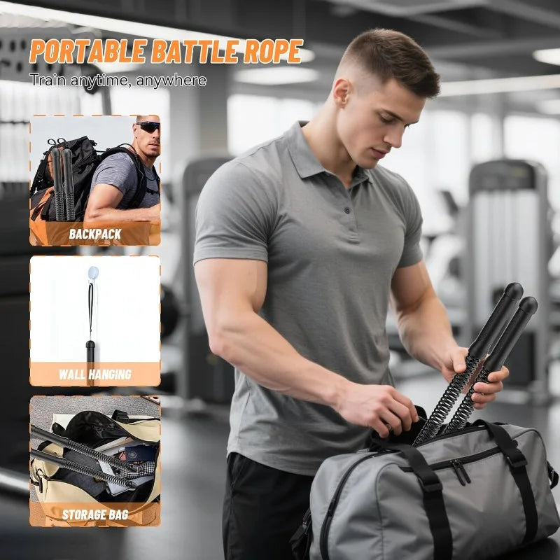 Wireless Swing Combat Rope Arm Strength Fitness Trainer For Home