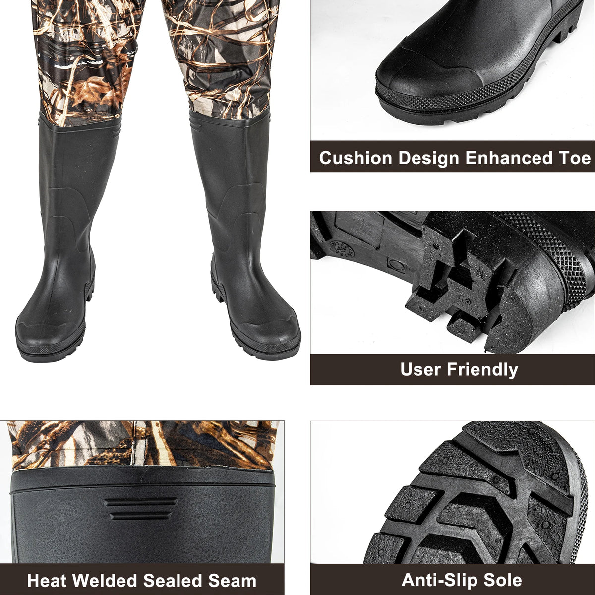 Night Cat Waterproof Fishing Chest Waders For Outdoor Hunting