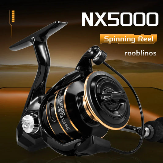 J-Barzillai NX Spinning Fishing Reel 10KG Drag Metal Cup