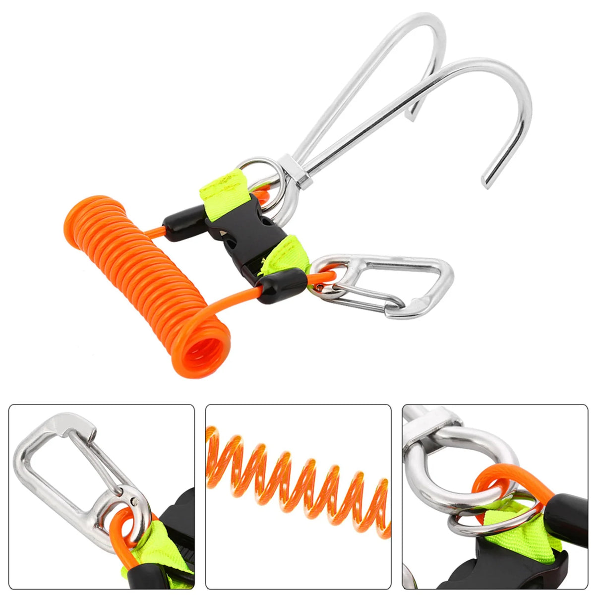 Premium 316 Stainless Steel Reef Hook For Dive Safety