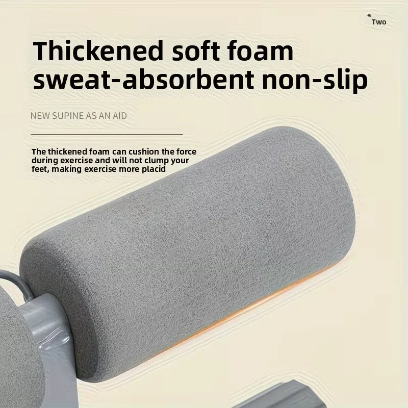 Multifunctional Sit Up Trainer With Ab Roller And Resistance Bands