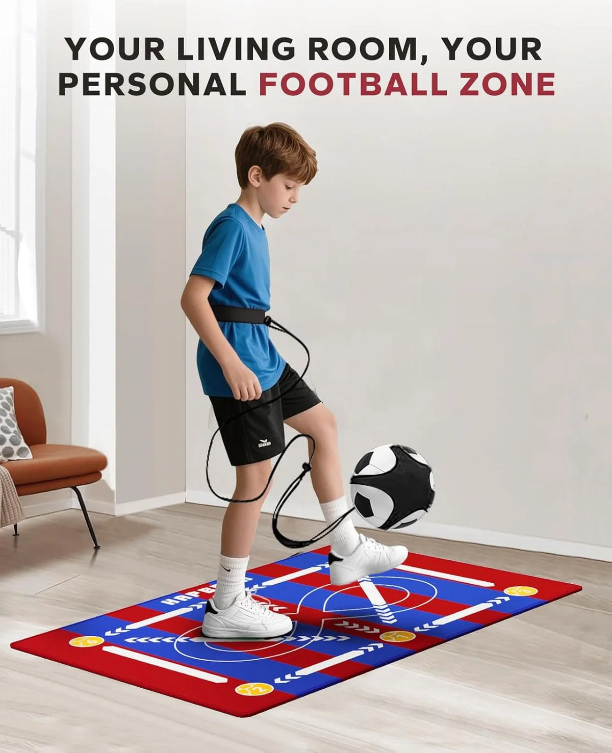 Hapbear Anti Slip Soccer Training Mat For Agility Drills