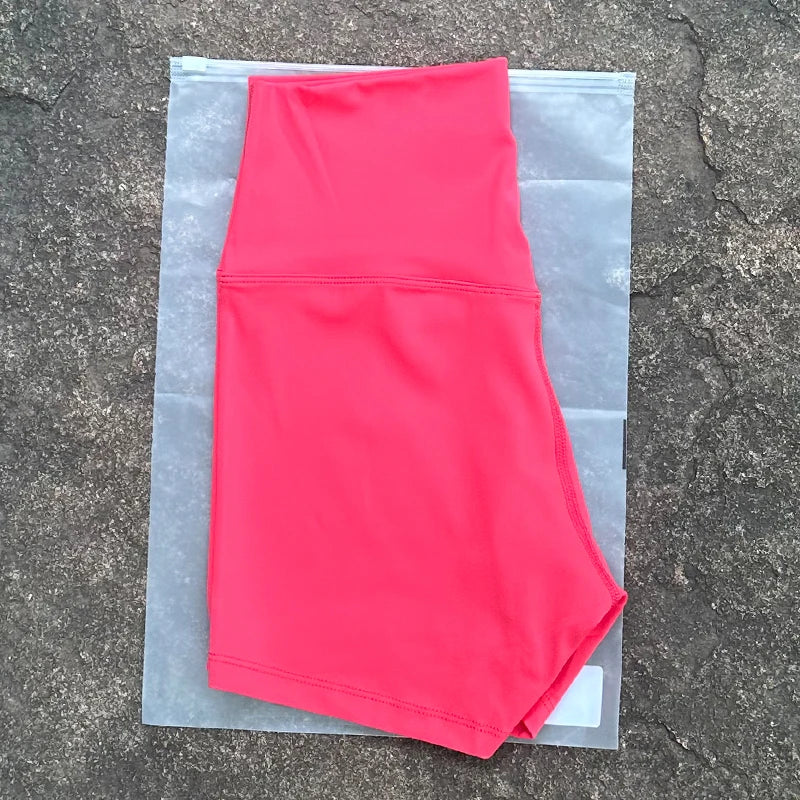 Women High Waist Seamless Biker Shorts Slim Fit Yoga Activewear
