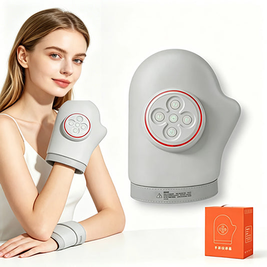 Leercon Portable Hand Massager With Heating And Vibration Therapy