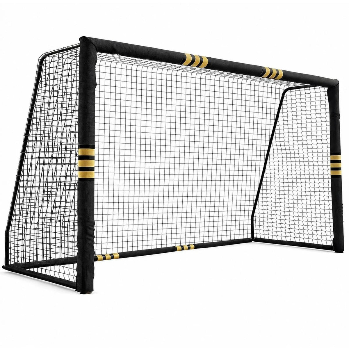 HiMISS Heavy Duty Steel Soccer Goal With Padded Posts