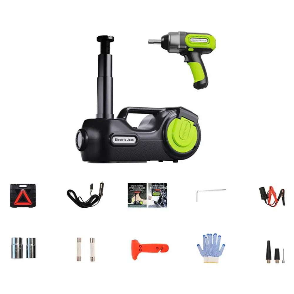Portable Electric Hydraulic Jack Car Emergency Escape Tool Kit