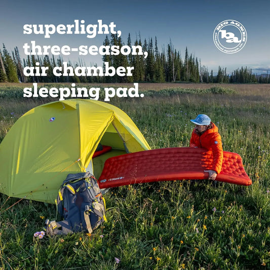 Rapide Ultralight All Season Insulated Sleeping Pad Backpacking And Hiking