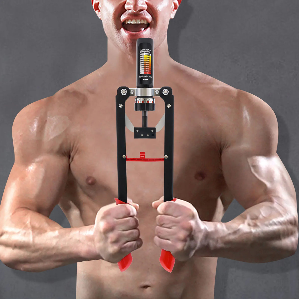 Adjustable Hydraulic Power Twister For Upper Body Strength Training
