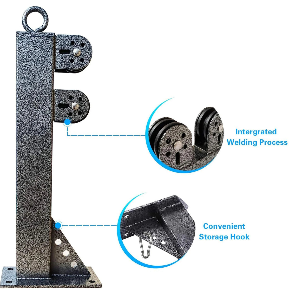 MARSAFIT Wall Mounted Cable Pulley System For Home Gym