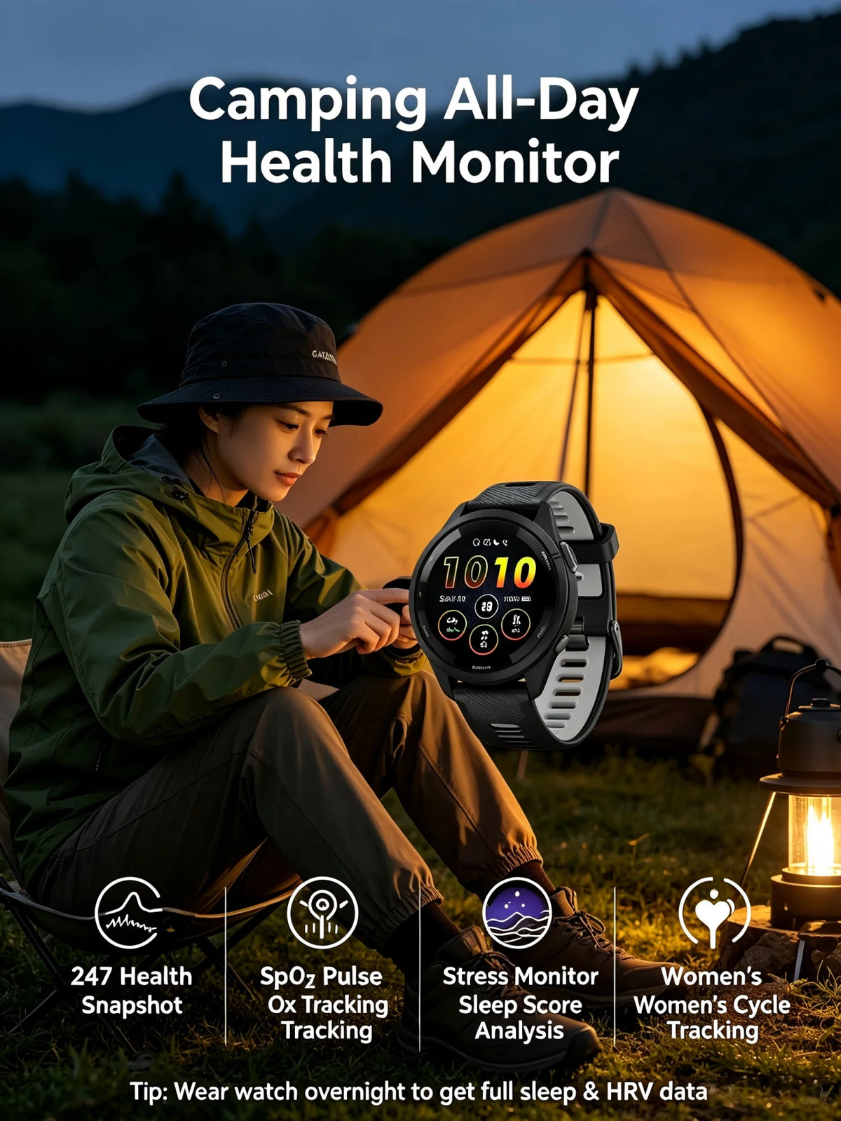 Garmin Forerunner 265 Outdoor Gps Smartwatch For Fitness And Sports