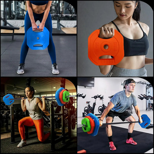 Twister.Ck Adjustable Barbell Weight Set for Strength Training Free Weights