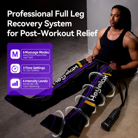 Professional Leg Air Compression Massager For Circulation And Muscle Recovery