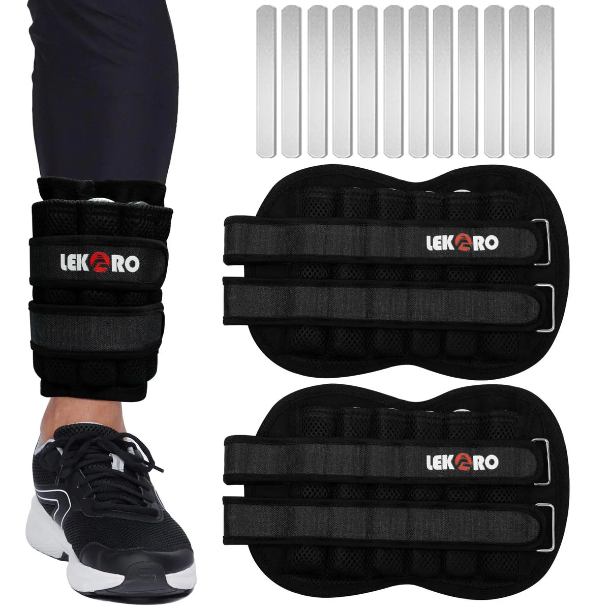 Adjustable Wrist And Ankle Weights For Fitness And Strength Training