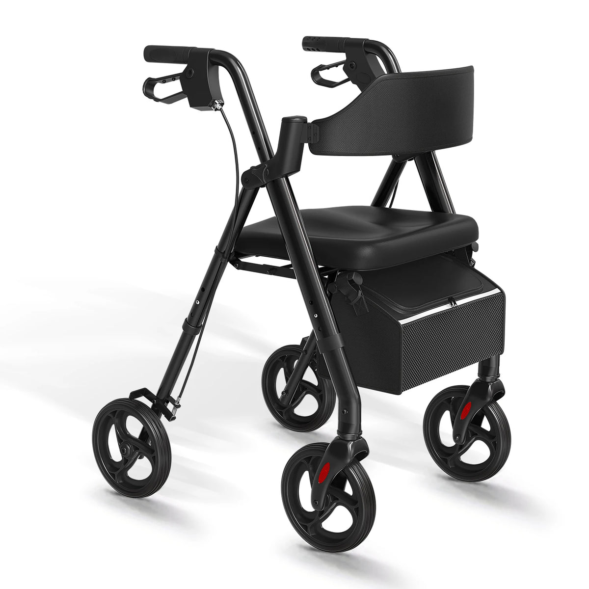 MaiDeSiTe Foldable Steel Walker With Seat For Seniors