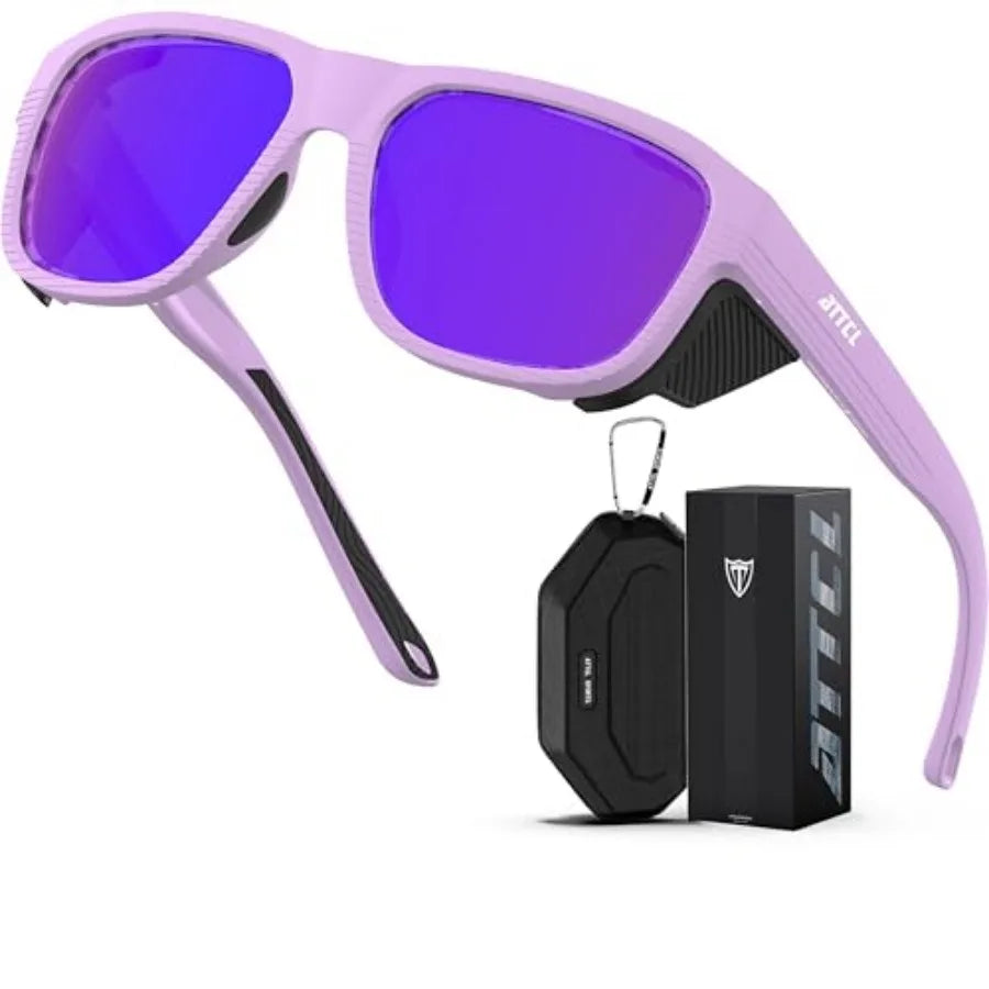 Lightweight Polarized Sports Sunglasses With TR90 UV Protection Frames