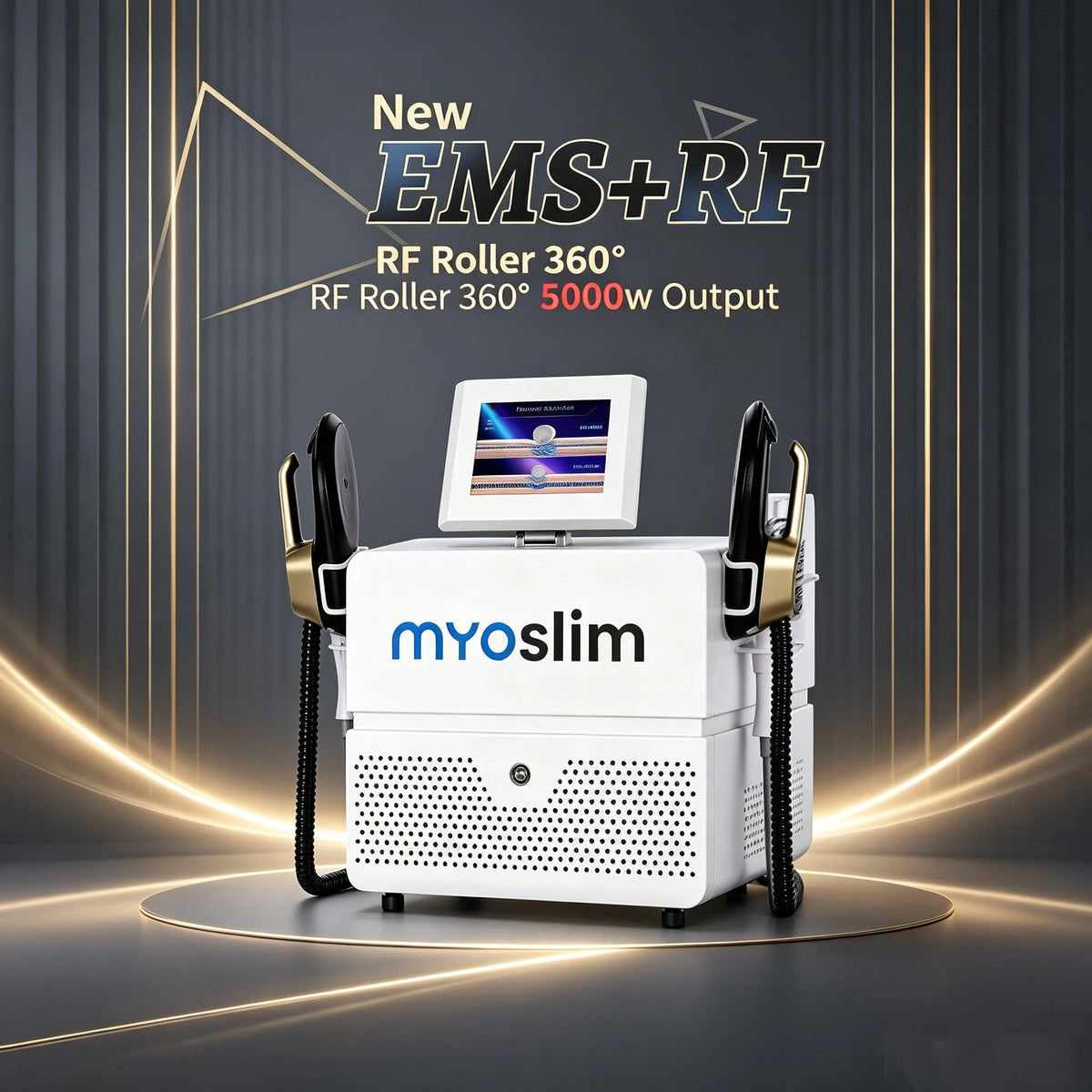 Myoslim Ems Rf Body Sculpting Machine For Effective Contouring