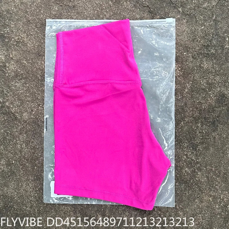 Women High Waist Seamless Biker Shorts Slim Fit Yoga Activewear