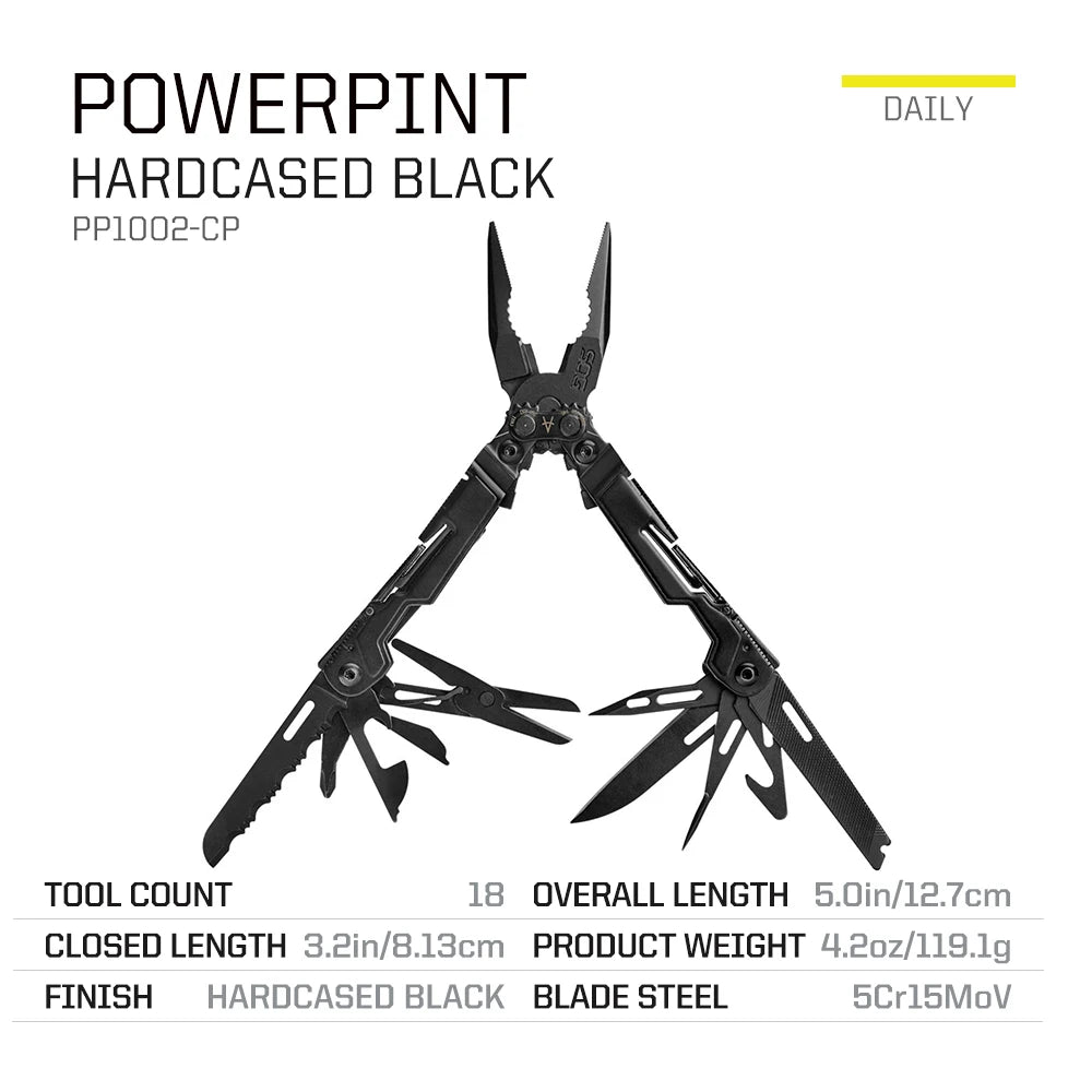 SOG PowerPint Mini Stainless Steel Pocket Multi Tool