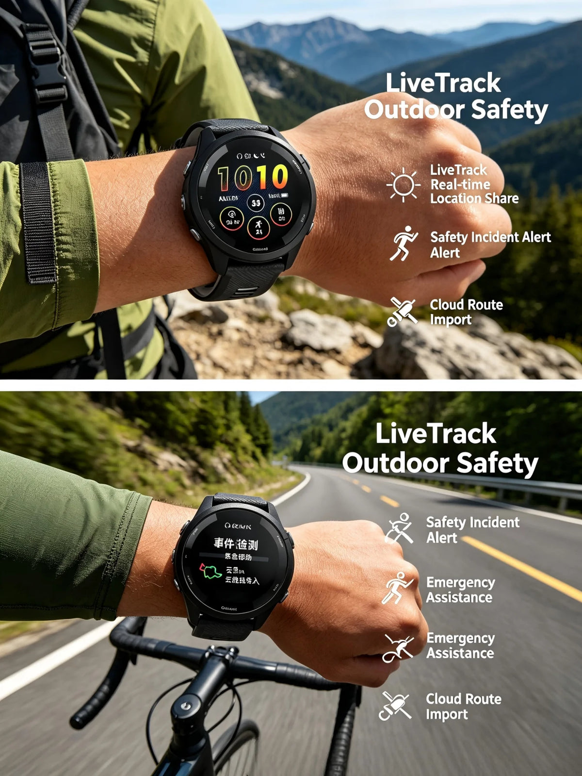Garmin Forerunner 265 Outdoor Gps Smartwatch For Fitness And Sports