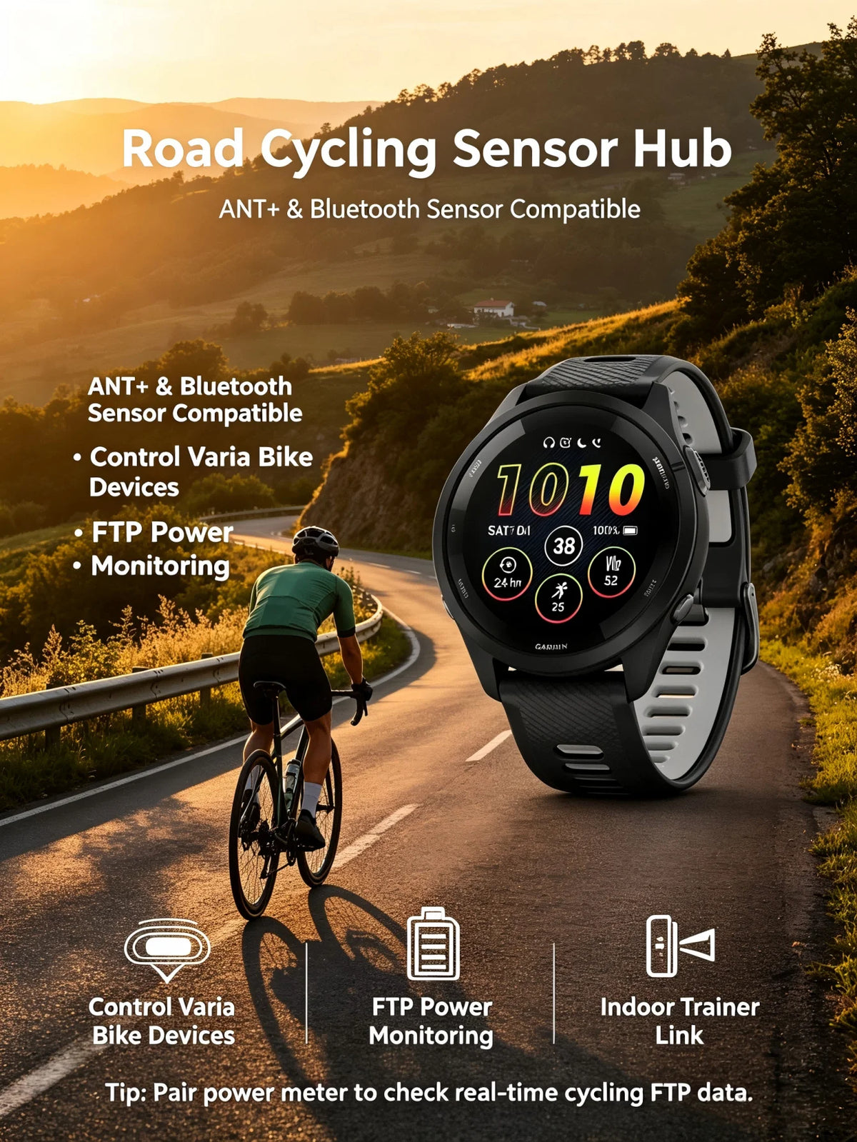 Garmin Forerunner 265 Outdoor Gps Smartwatch For Fitness And Sports