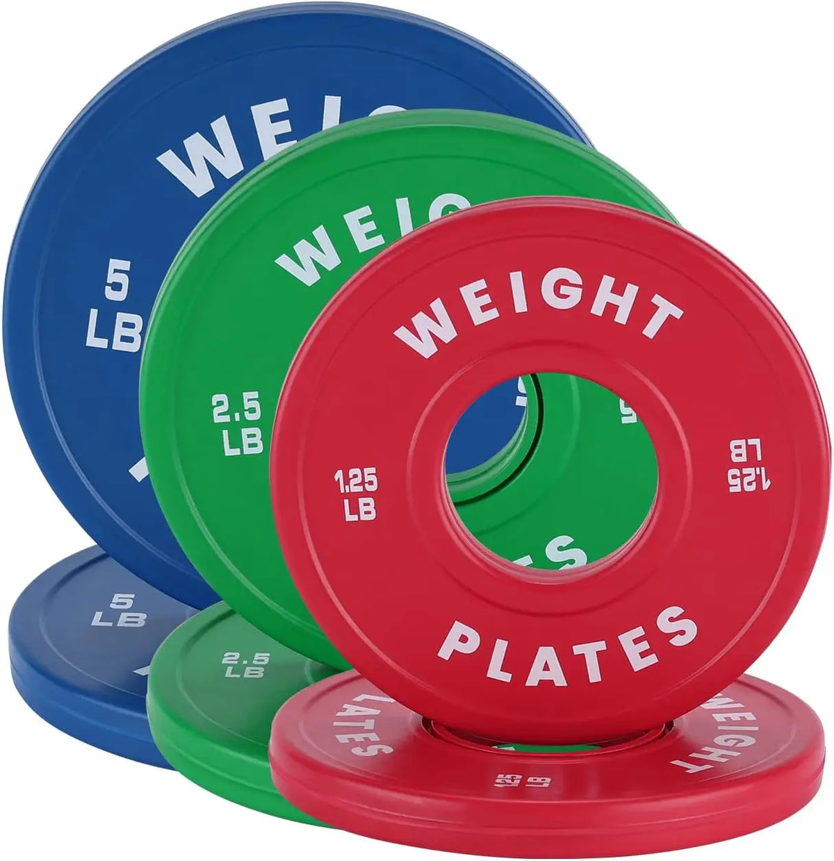 Twister Ck Rubber Fractional Weight Plate Set For Strength Training