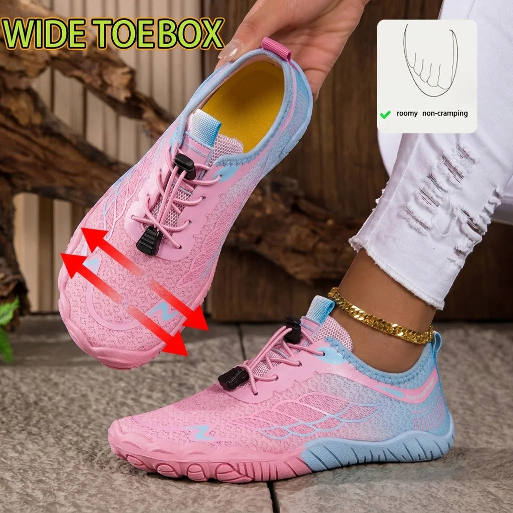 Quick Dry Barefoot Water Shoes With Breathable Mesh