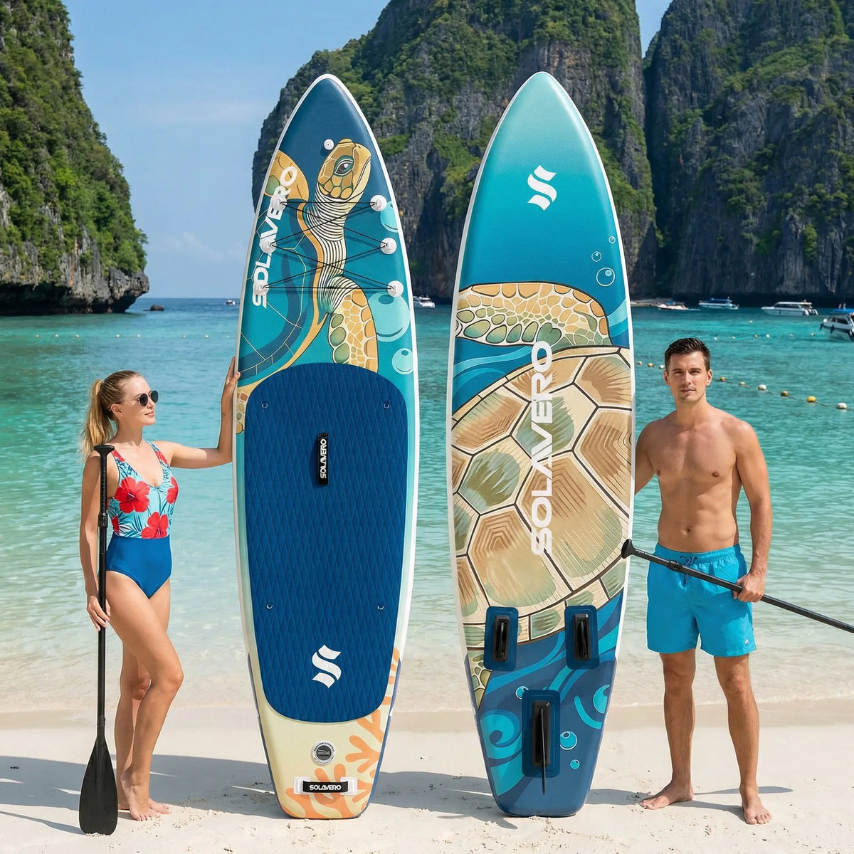 NEBMAAX Inflatable Stand Up Paddle Board With Premium Accessories