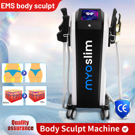 Professional 4 Handle RF EMS Body Sculpt Muscle Stimulator